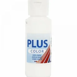 Tegne- & Malegrej<Creativ Company Hobbymaling 60 ml - Hvid, 1 stk