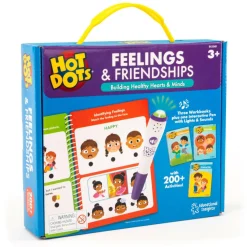 Sociale Kompetencer|Sprog & Leg<Hot Dots® - Følelser & venskab (engelsk)