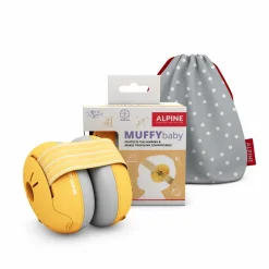 Høreværn|Børnesikkerhed< Høreværn Muffy Baby 1-3 år - Gul