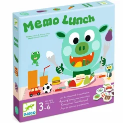 Sprog & Leg<Djeco Hukommelsesspil - Memo Lunch