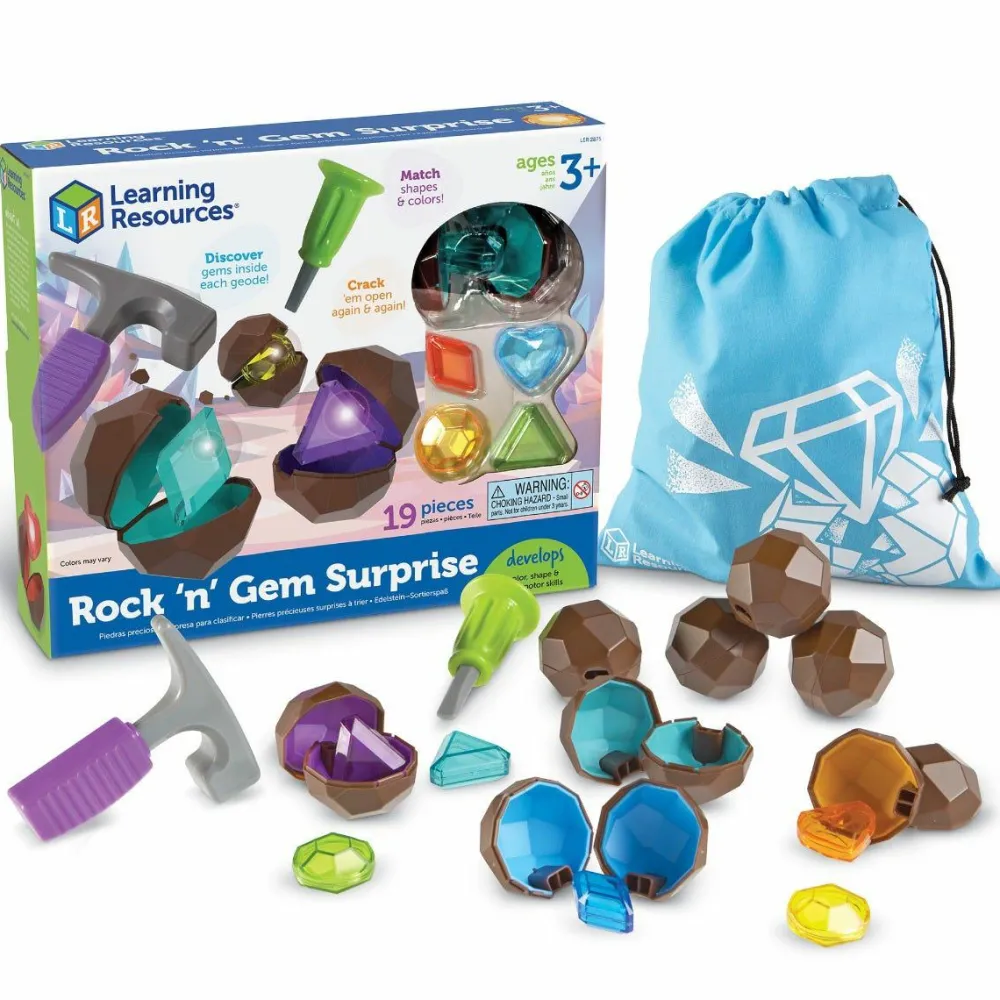Sorterings- & Stablelegetøj<Learning Resources Hvad gemmer geoderne?