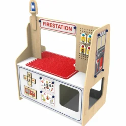 Rolleleg< 2-i-1 legestation - Brandstation & politistation