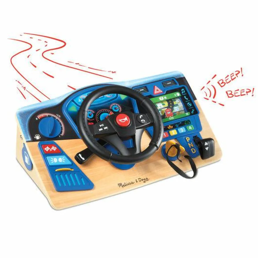 Rolleleg<Melissa & Doug Instrumentbræt - Interaktivt