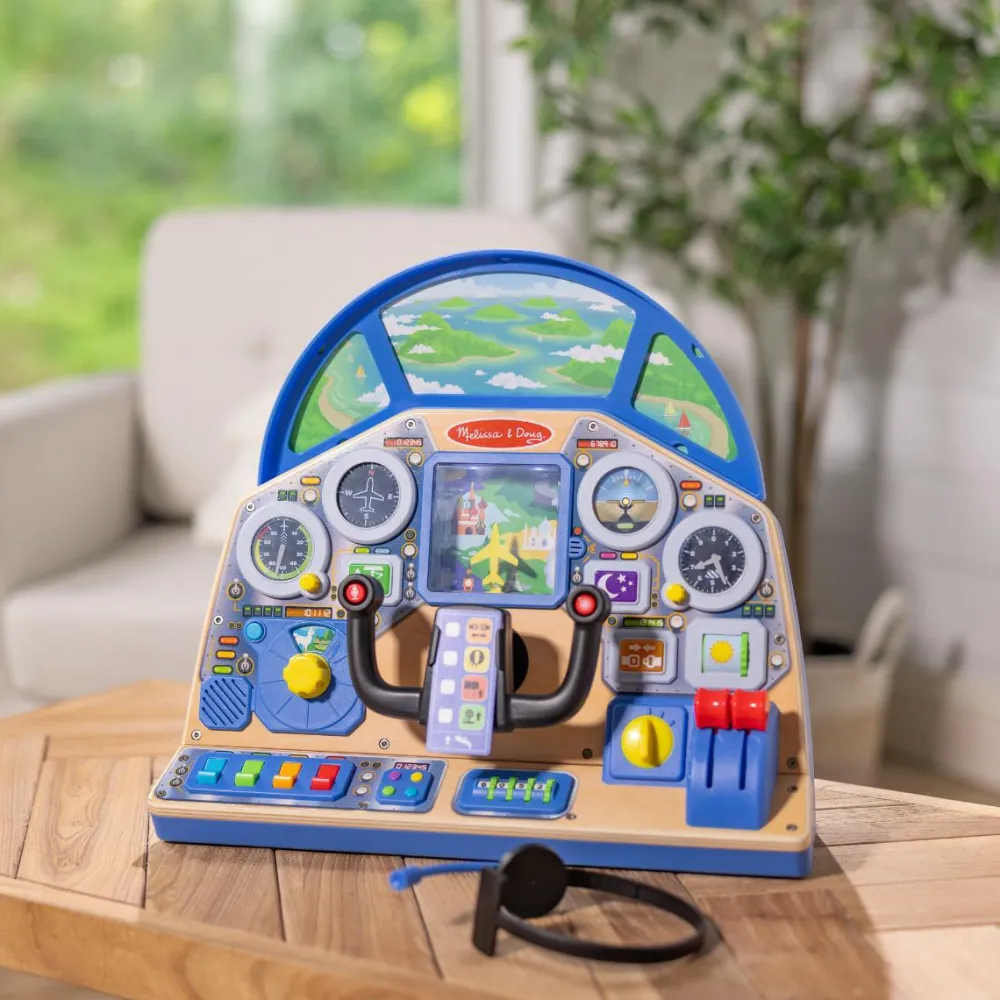 Rolleleg|Interaktivt Legetøj<Melissa & Doug Interaktivt cockpit