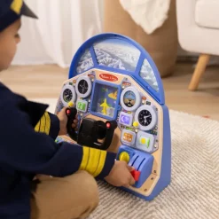 Rolleleg|Interaktivt Legetøj<Melissa & Doug Interaktivt cockpit