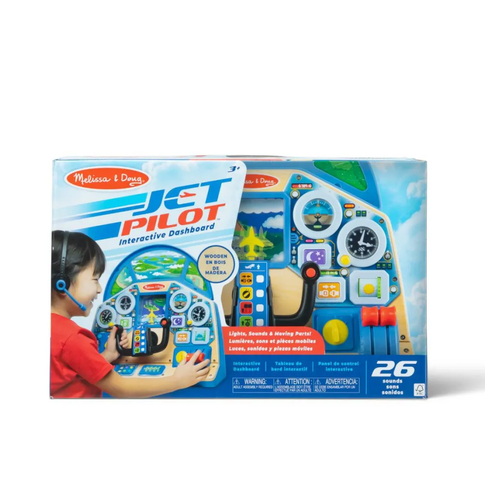 Rolleleg|Interaktivt Legetøj<Melissa & Doug Interaktivt cockpit