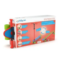 Løbehjul<Chillafish 2-i-1 SkatieSkootie - Rød