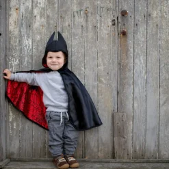 Halloween|Fastelavn<Great Pretenders 2-i-1 Spiderman/Batman-kappe - Flere størrelser