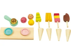 Trælegetøj|Rolleleg<Tender Leaf Isvogn