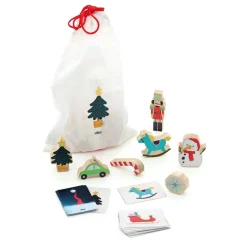 Jul<Vilac Julekalender - Føl & Find