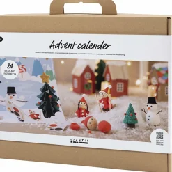 Kreativ Leg|Jul<Creativ Company Julekalender modellering - Lav en julelandsby