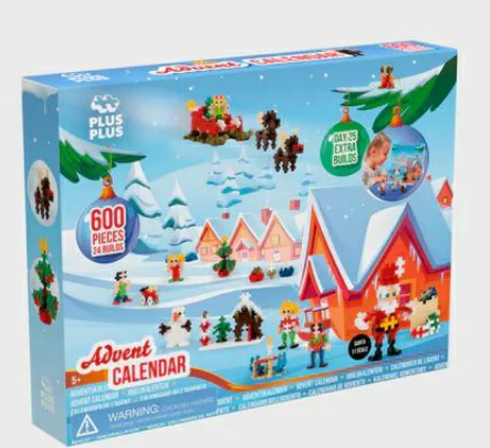 Jul<Plus-Plus Julekalender - , 600 stk