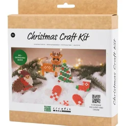 Økologisk Eller Bæredygtig|Kreativ Leg<Creativ Company Julekrea med BioBeads - Julenisse m.fl.