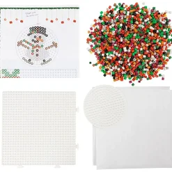 Økologisk Eller Bæredygtig|Kreativ Leg<Creativ Company Julekrea med BioBeads - Snemand m.fl.
