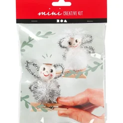 Jul<Creativ Company Julepose - Engle på klemmer