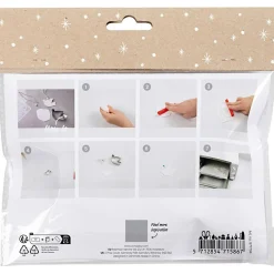 Jul<Creativ Company Julepose - Hvide duer af ler