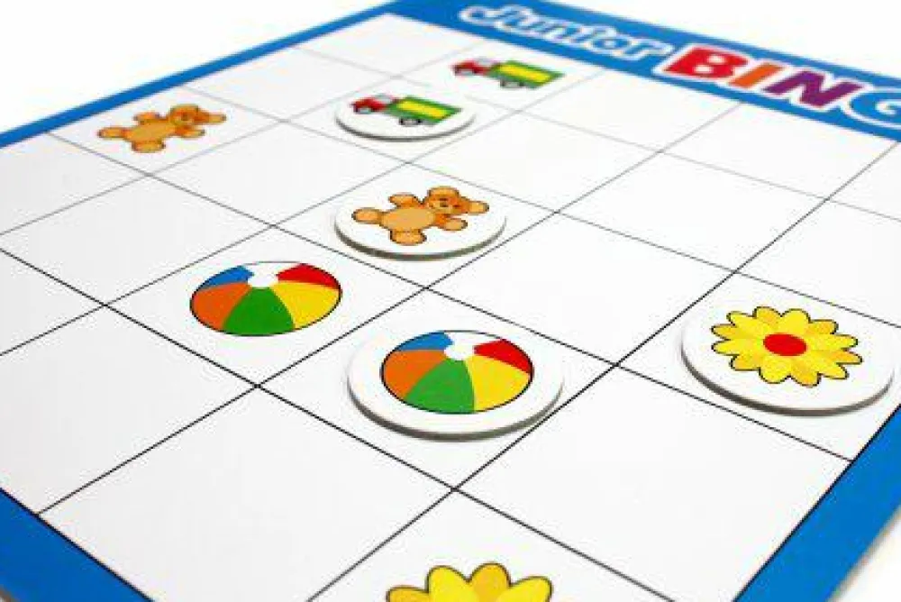 Spil< Junior Bingo
