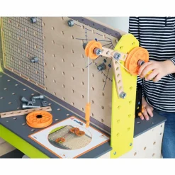 Stem Læringslegetøj|Eksperimenter<Beleduc Junior Opfinder - Værktøjsbænk (Institutionsegnet)