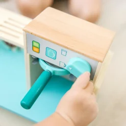 Legekøkken & Legemad<Melissa & Doug Kaffebar i træ, 35 dele