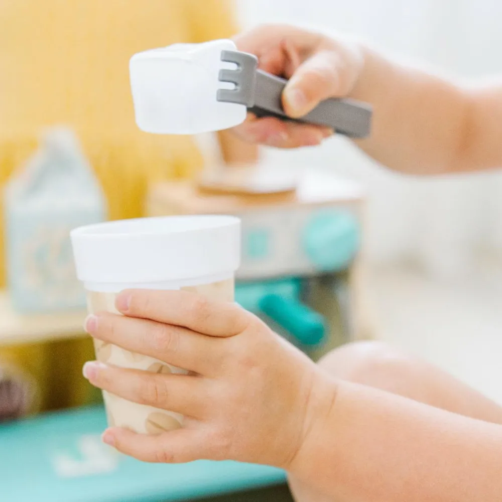 Legekøkken & Legemad<Melissa & Doug Kaffebar i træ, 35 dele
