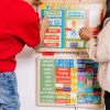 Til Børneværelset|Sprog & Leg<Melissa & Doug Kalendertavle - Magnetisk