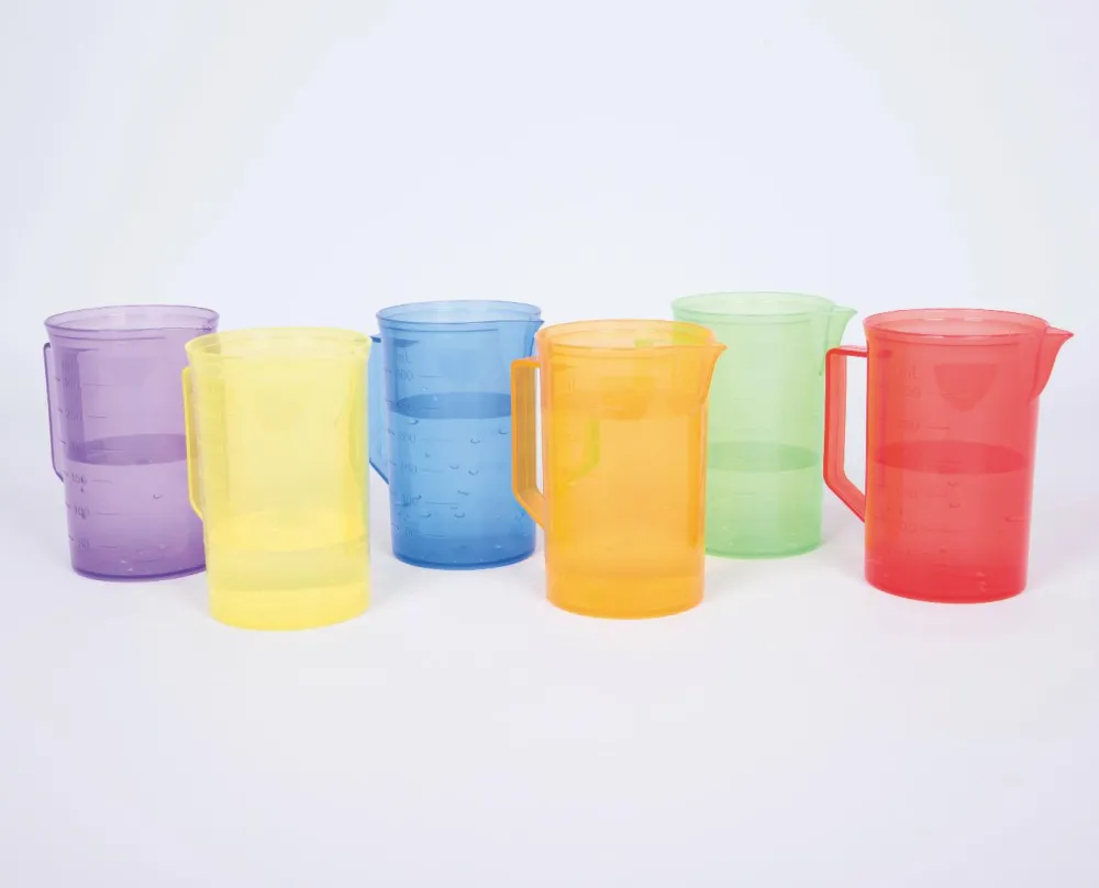 Udeleg|Naturvidenskab<tickit® Kander - Transparente, 6 stk