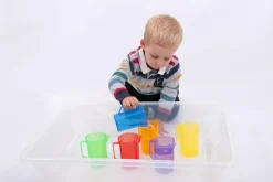 Udeleg|Naturvidenskab<tickit® Kander - Transparente, 6 stk