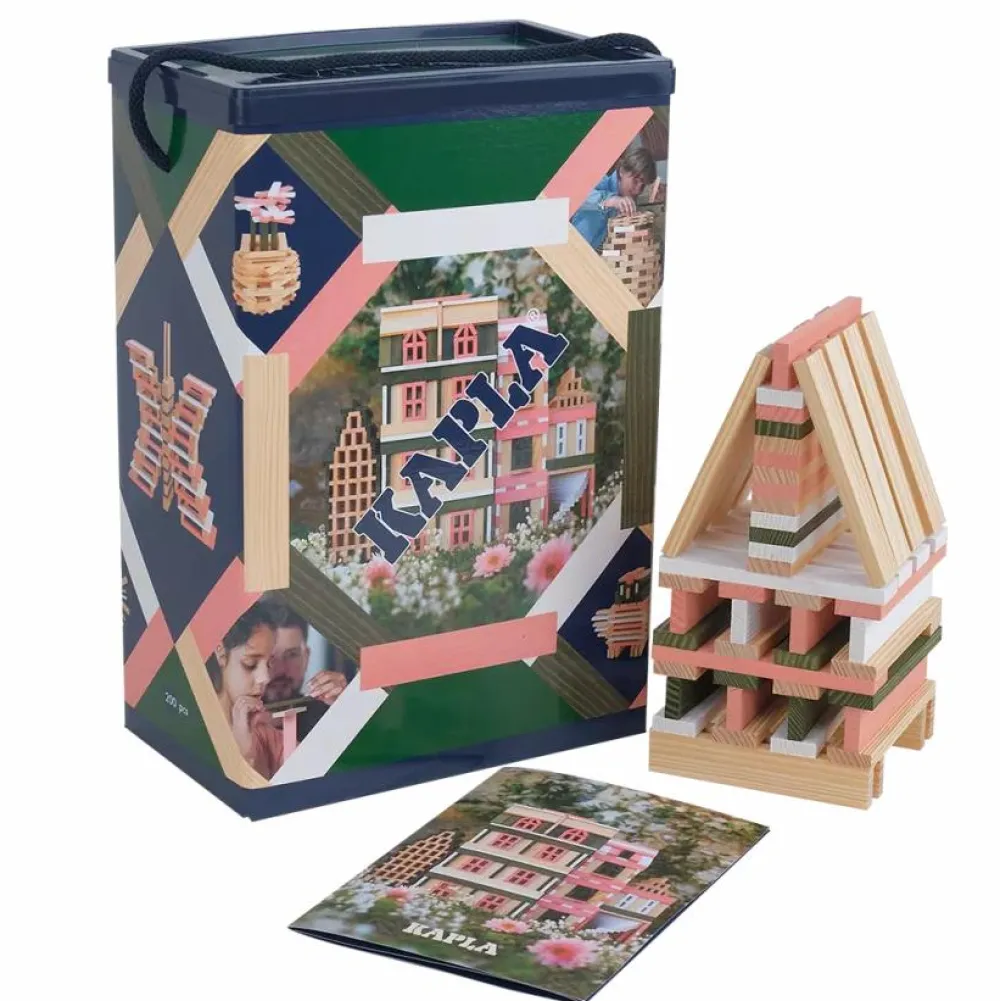 Trælegetøj|Montessori<KAPLA klodser - Forår, 200 stk