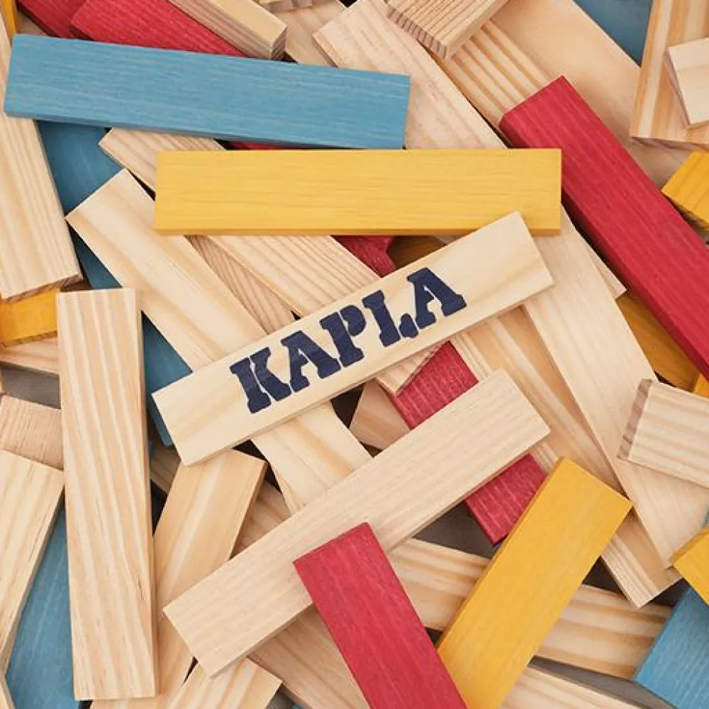 Trælegetøj|Montessori<KAPLA klodser - Sommer, 200 stk