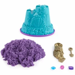 Taktil / Følesans|Anti-Stress Ting<Kinetic Sand ® - Havfrue-lilla m. glitter, 141 gr.