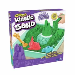 Taktil / Følesans|Anti-Stress Ting<Kinetic Sand ® - Sandbox grøn, 454 gram