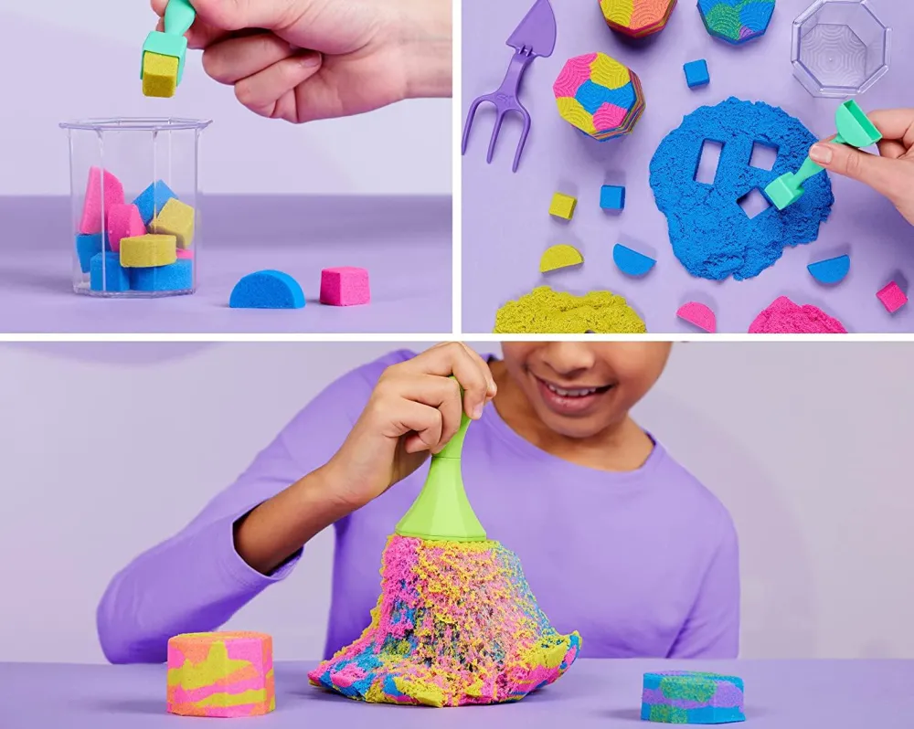 Taktil / Følesans|Anti-Stress Ting<Kinetic Sand ® - Squish N'Create