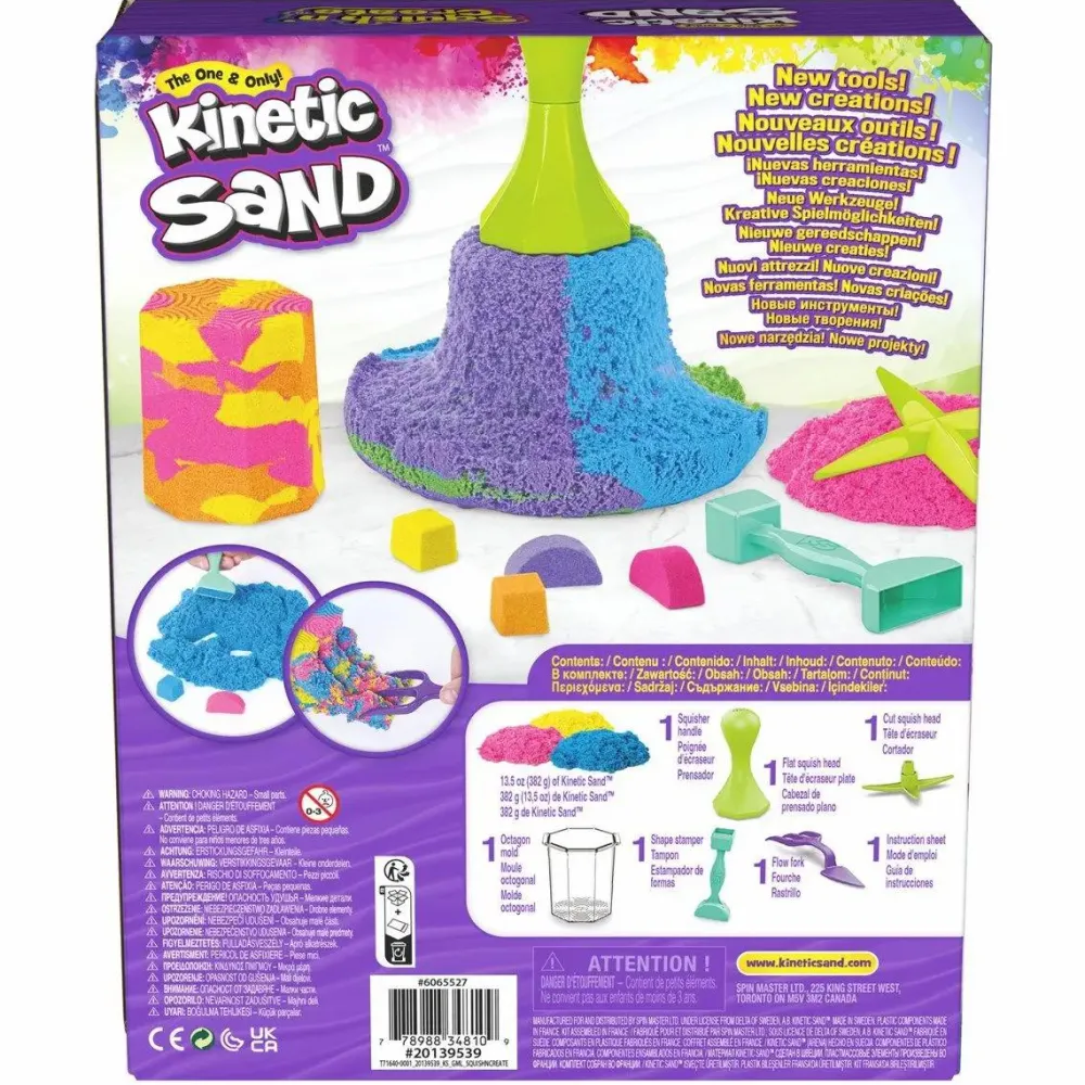Taktil / Følesans|Anti-Stress Ting<Kinetic Sand ® - Squish N'Create