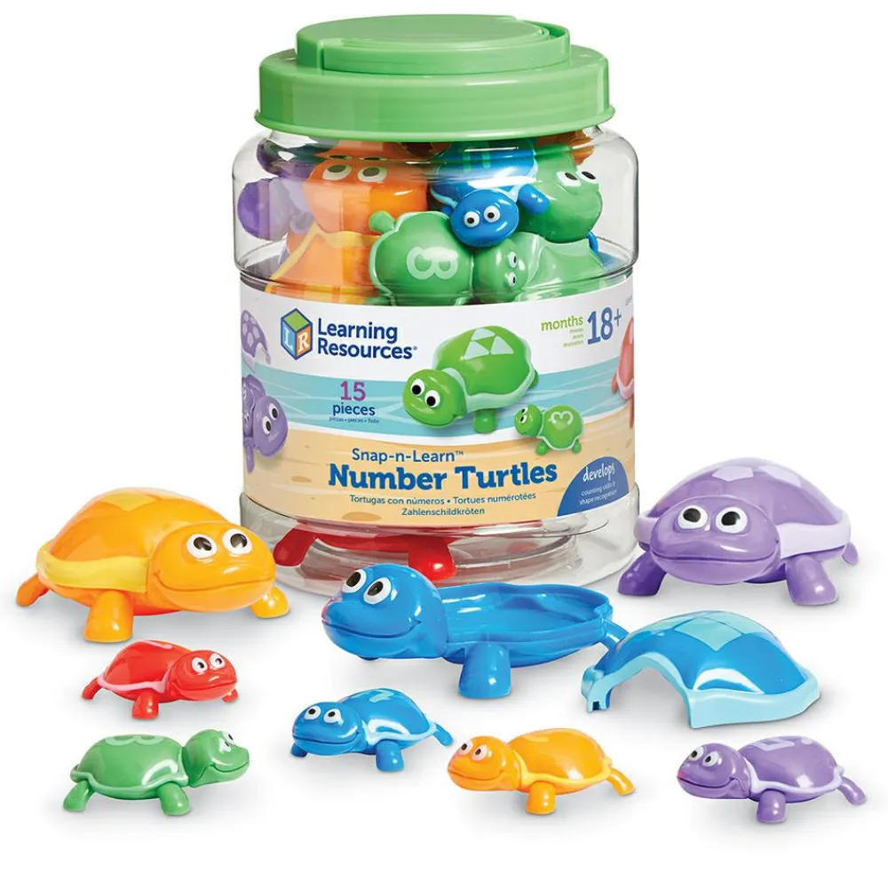 Matematik & Leg|Tumlinge Legetøj<Learning Resources Klik & Lær - Tal-Skildpadder