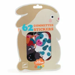 Tumlinge Legetøj|Tegne- & Malegrej<Djeco Klistermærker (fra 18 mdr.) - Bondegårdsdyr