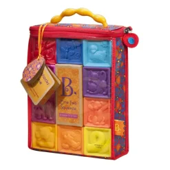 Tumlinge Legetøj|Babylegetøj<B. Toys Klodser med tal og figurer, 10 stk