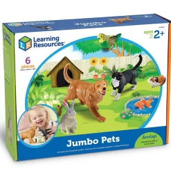 Tumlinge Legetøj|Dyrefigurer<Learning Resources Kæmpe kæledyr, 6 stk