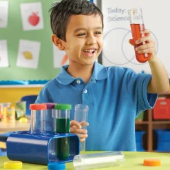 Logik & Talforståelse|Naturvidenskab<Learning Resources Kæmpe reagensglas med stativ, 6 stk.