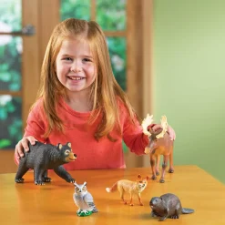 Dyrefigurer<Learning Resources Kæmpe skovdyr, 5 stk