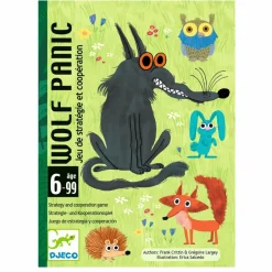 Legetøj Til Ferien<Djeco Kortspil - WolfPanic