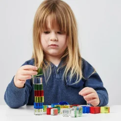 Montessori|Lysborde<tickit® Krystalformer - Farve, 30 dele