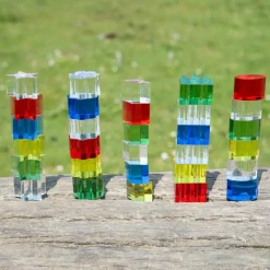 Montessori|Lysborde<tickit® Krystalformer - Farve, 30 dele