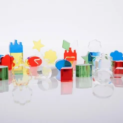 Montessori|Lysborde<tickit® Krystalformer - Farve, 30 dele