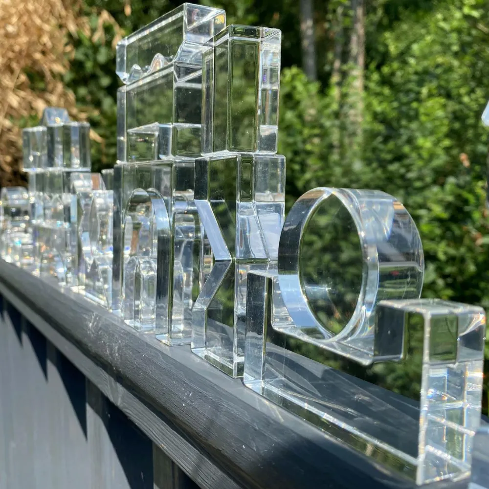 Montessori|Lysborde<tickit® Krystalformer - Transparent, 25 stk