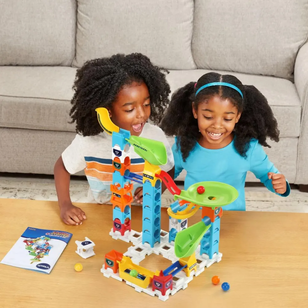 Kuglebane<vtech Kuglebane - Marble Rush Double Drop, 47 dele
