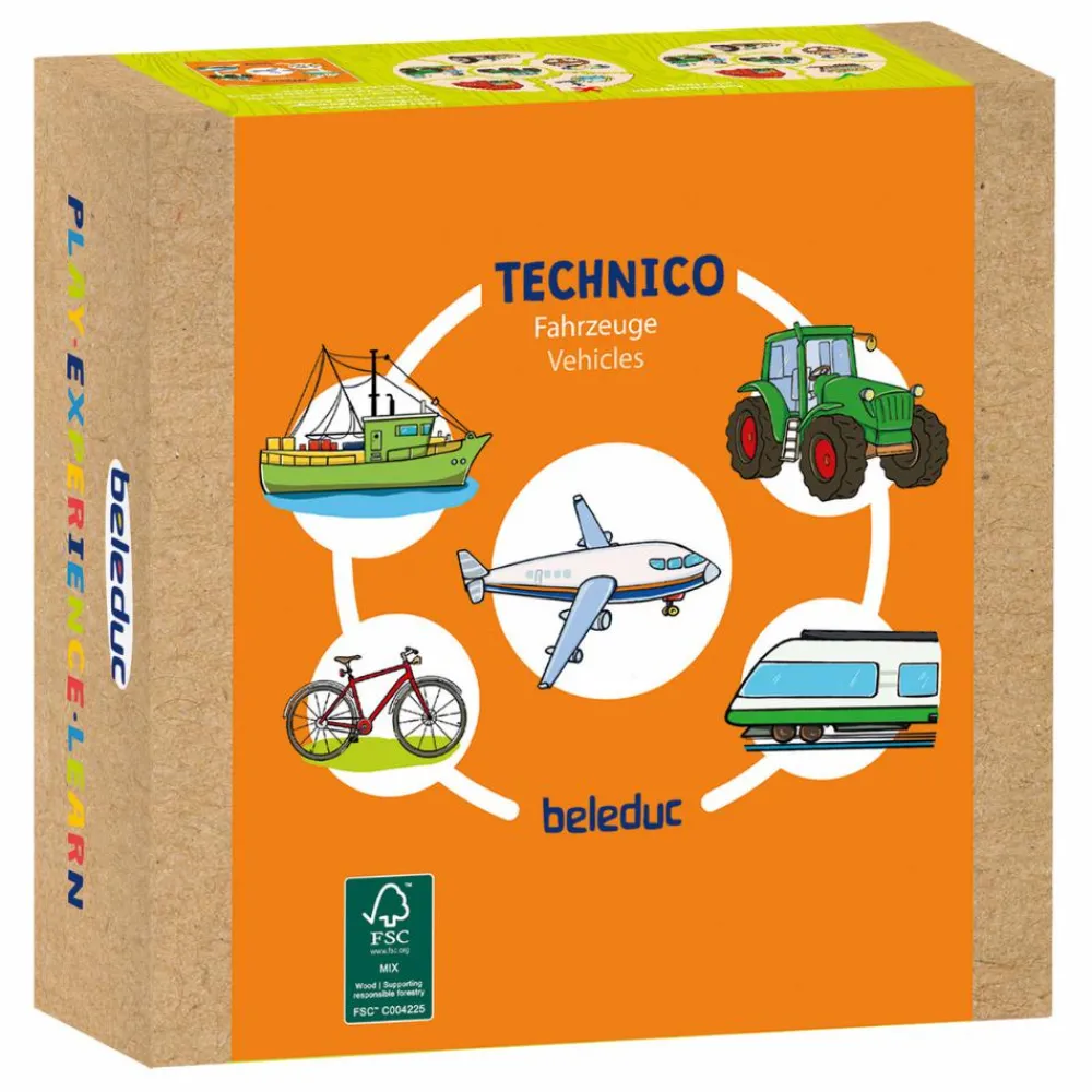 Puslespil<Beleduc Lag puslespil - Transportmidler