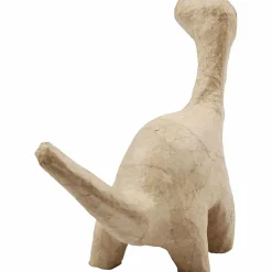 Dinosaur Legetøj|Tegne- & Malegrej<Creativ Company Langhals af papmaché - L: 15,5 cm