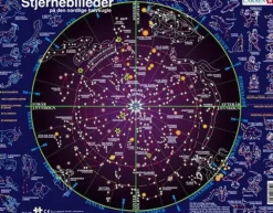 Montessori|Astronomi<Larsen puslespil - Stjernerne