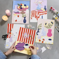 Voksenværk|Krea-Fitness<Creativ Company Lav collager med blomstermotiver