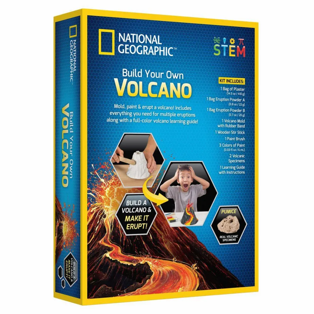 Naturvidenskab|Eksperimenter<National Geographic Lav din egen vulkan